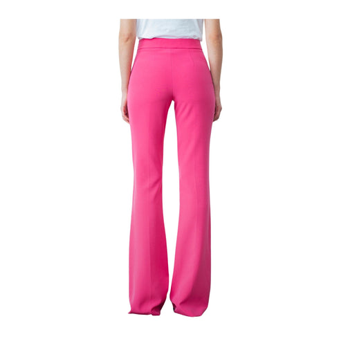 GAELLE Pantaloni Pantalone Donna Fucsia a zampa Fucsia - Francavilla Moda